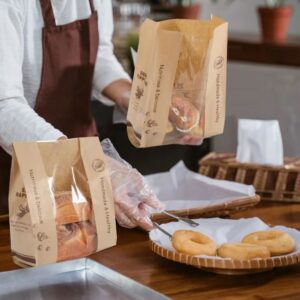 Paper bag for bakery